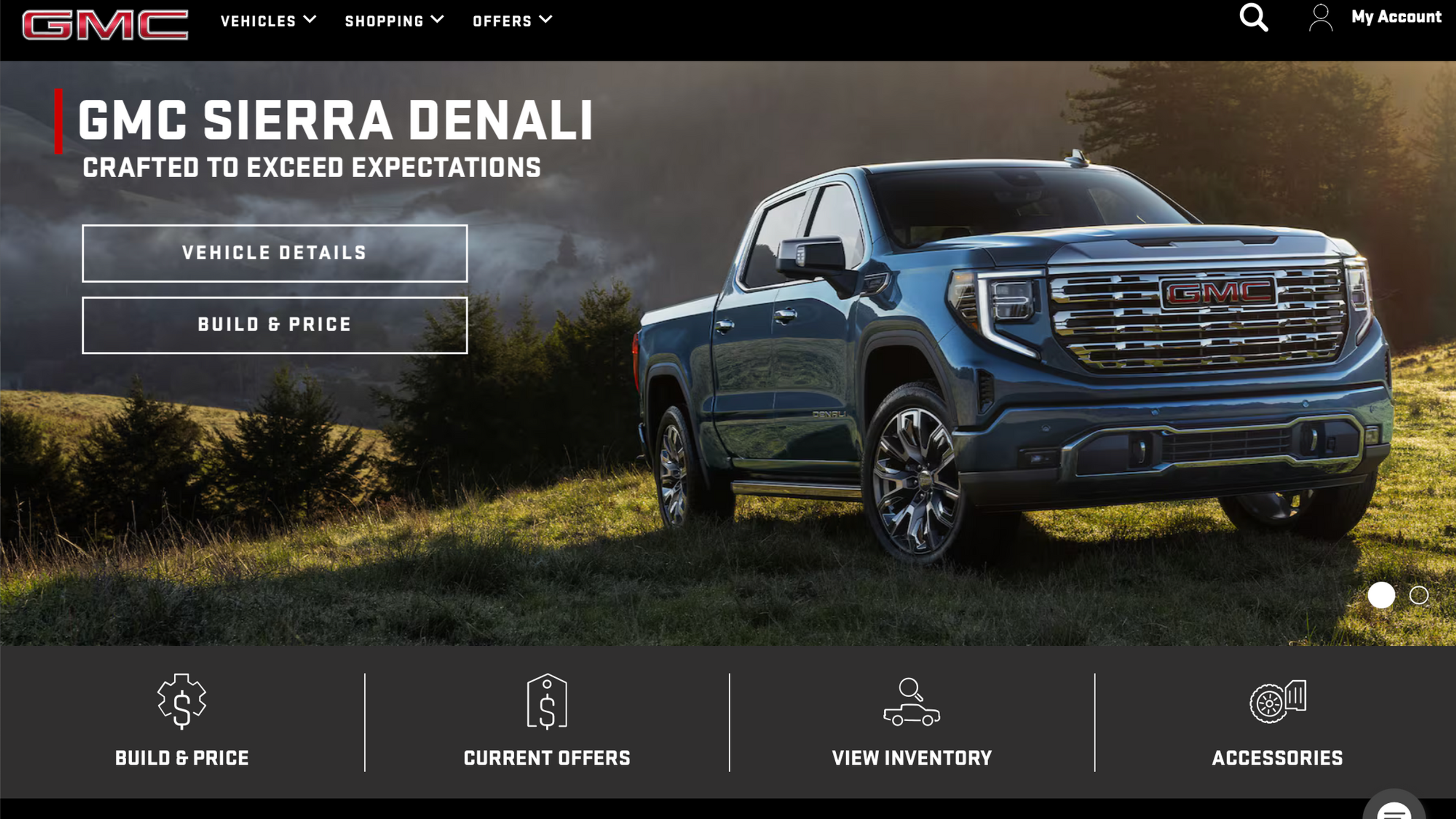 GMC.com - Site & Vehicle Launch Content
